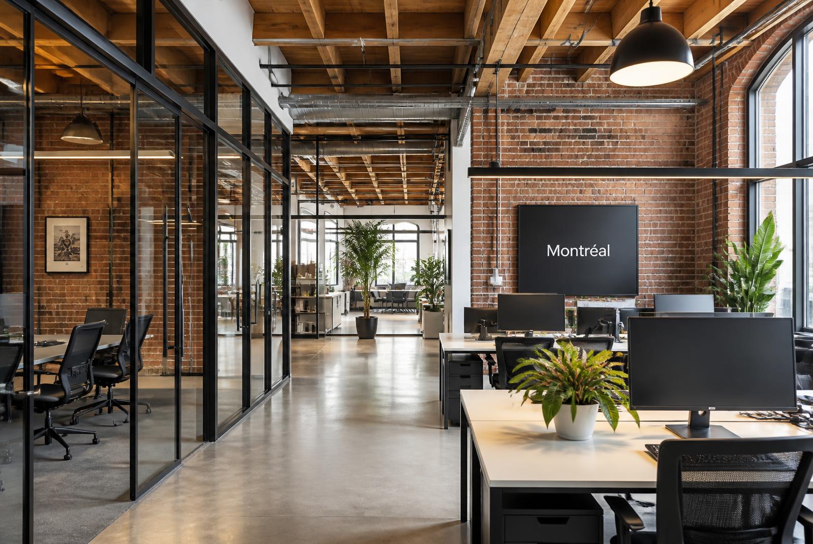 L'équipe de zcloud en session de travail à Montréal